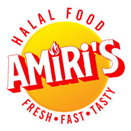Amiri's Halal Food logo.
